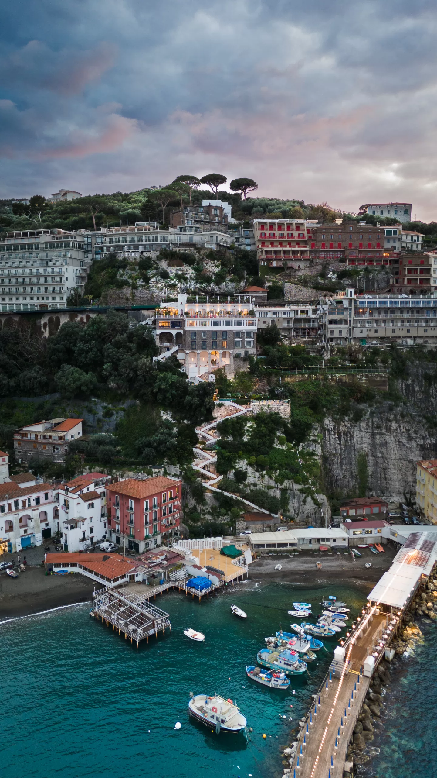 Cliffside streets of Sorrento