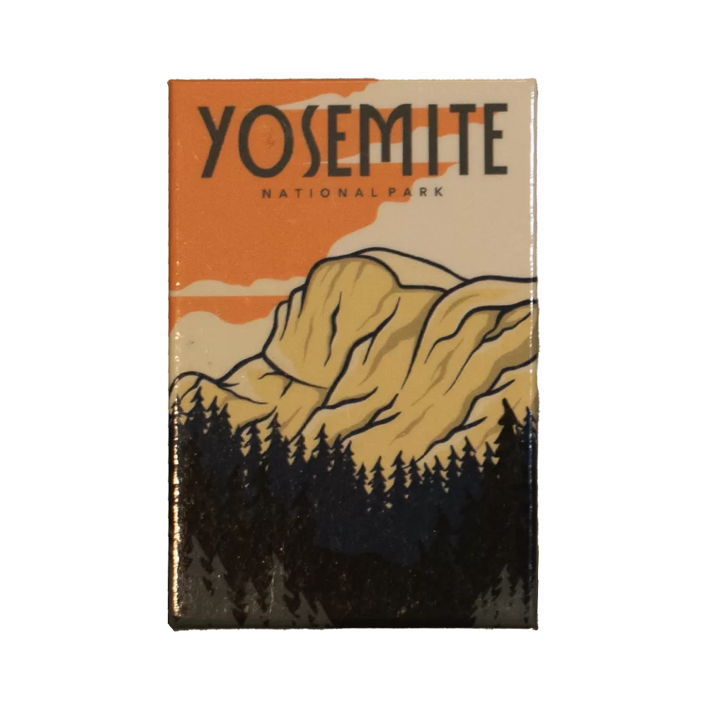 Travel journal card: Yosemite National Park